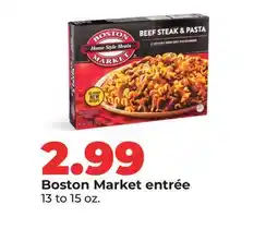 Hy-Vee Boston Market entrée offer