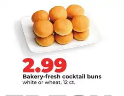 Hy-Vee Bakery-fresh cocktail buns offer