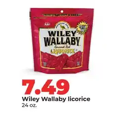 Hy-Vee Wiley Wallaby licorice offer