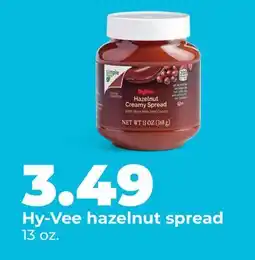 Hy-Vee Hy-Vee hazelnut spread offer