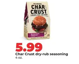 Hy-Vee Char Crust dry-rub seasoning offer