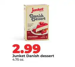 Hy-Vee Junket Danish dessert offer