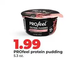Hy-Vee PROfeel protein pudding offer