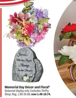 Meijer Memorial Day Décor and Floral offer