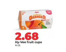 Hy-Vee Hy-Vee fruit cups offer