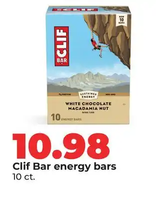 Hy-Vee Clif Bar energy bars offer