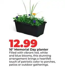 Hy-Vee 16 Memorial Day planter offer