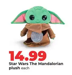 Hy-Vee Star Wars The Mandalorian plush offer