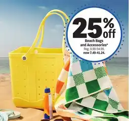 Meijer Beach Bags and Accessories offer