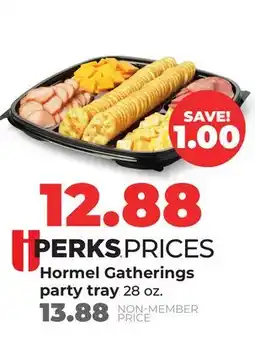 Hy-Vee Hormel Gatherings party tray offer