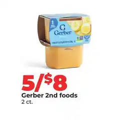 Hy-Vee Gerber 2nd foods offer