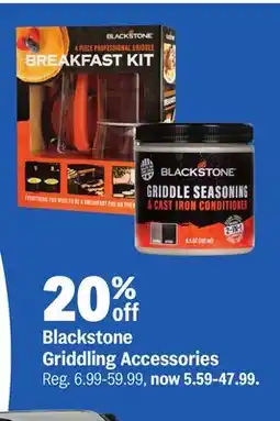 Meijer Blackstone Griddling Accessories offer