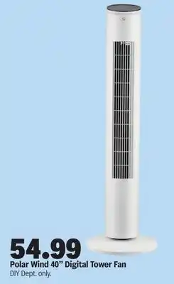 Meijer Polar Wind 40 Digital Tower Fan offer