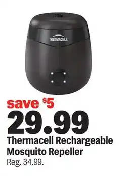 Meijer Thermacell Rechargeable Mosquito Repeller offer