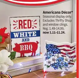 Meijer Americana Décor offer