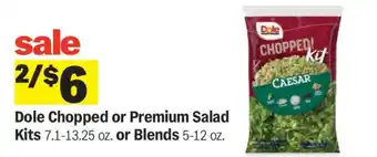 Dole Chopped or Premium Salad Kits