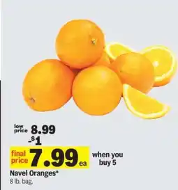 Meijer Navel Oranges offer