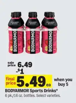 Meijer BODYARMOR Sports Drinks offer