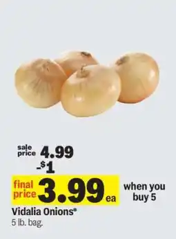 Meijer Vidalia Onions offer