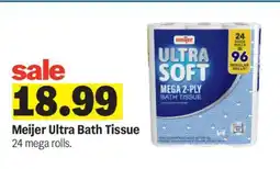Meijer Meijer Ultra Bath Tissue offer