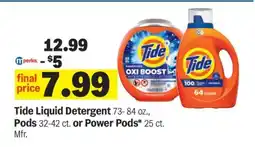 Meijer Tide Liquid Detergent offer
