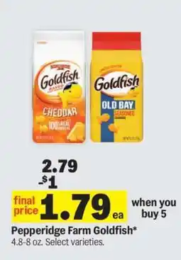 Meijer Pepperidge Farm Goldfish offer