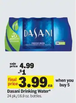 Meijer Dasani Drinking Water offer