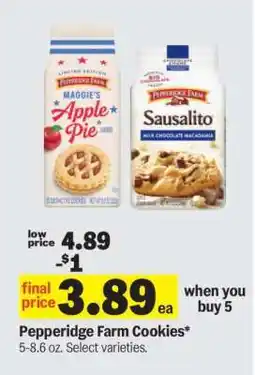 Meijer Pepperidge Farm Cookies offer