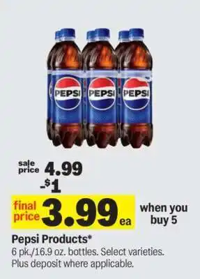 Meijer Pepsi Products offer