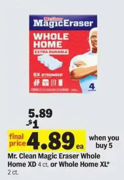 Meijer Mr. Clean Magic Eraser Whole Home XD or Whole Home XL offer