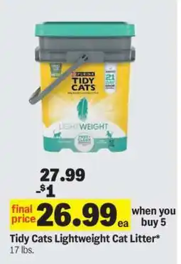 Meijer Tidy Cats LightWeight Cat Litter offer