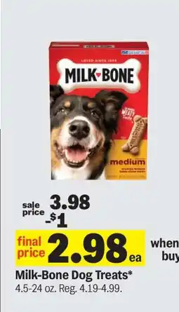 Meijer Milk-Bone Dog Treats offer