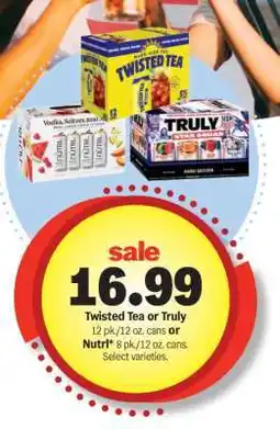 Meijer Twisted Tea or Truly offer