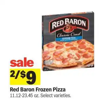 Meijer Red Baron Frozen Pizza offer
