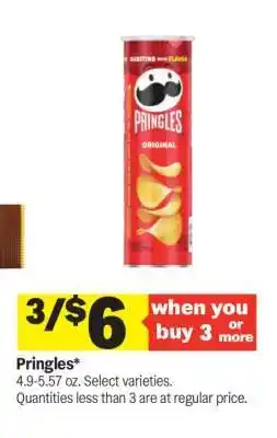 Meijer Pringles offer
