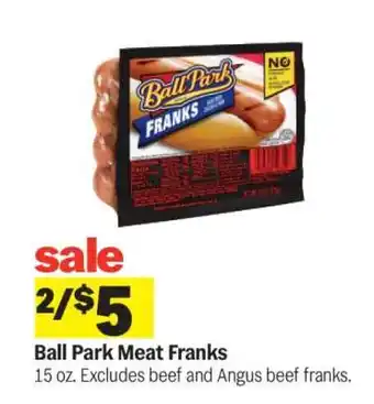 Meijer Ball Park Meat Franks offer