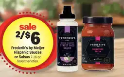 Meijer Frederik's by Meijer Hispanic Sauces or Salsas offer