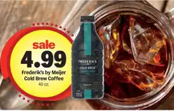 Meijer Frederik's by Meijer Cold Brew Coffee offer