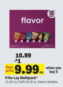 Meijer Frito-Lay Multipack offer