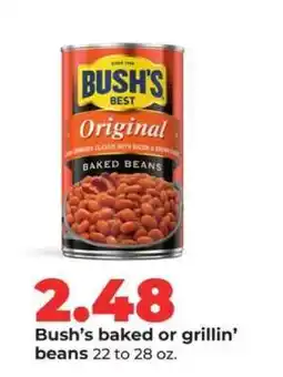 Hy-Vee Bush's Baked or Grillin' Beans offer