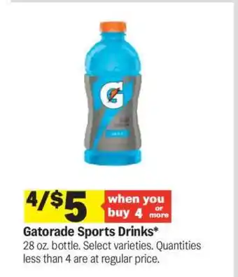 Meijer Gatorade Sports Drinks offer