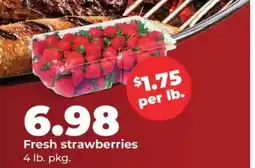 Hy-Vee Fresh Strawberries offer
