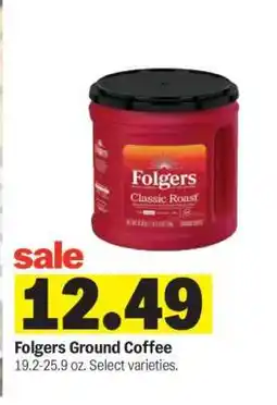 Meijer Folgers Ground Coffee offer