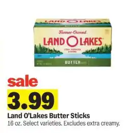 Meijer Land O'Lakes Butter Sticks offer