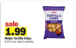 Meijer Meijer Tortilla Chips offer