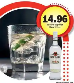 Meijer Bacardi Superior offer