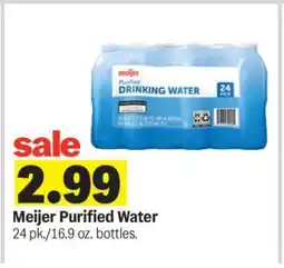 Meijer Meijer Purified Water offer