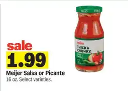 Meijer Meijer Salsa or Picante offer