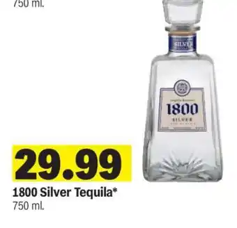 Meijer 1800 Silver Tequila offer