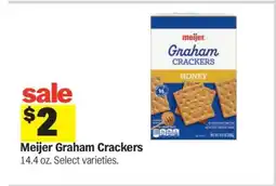Meijer Meijer Graham Crackers offer